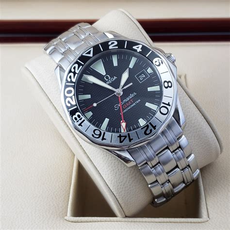 omega seamaster 50th anniversary replica|omega seamaster gmt 50th anniversary.